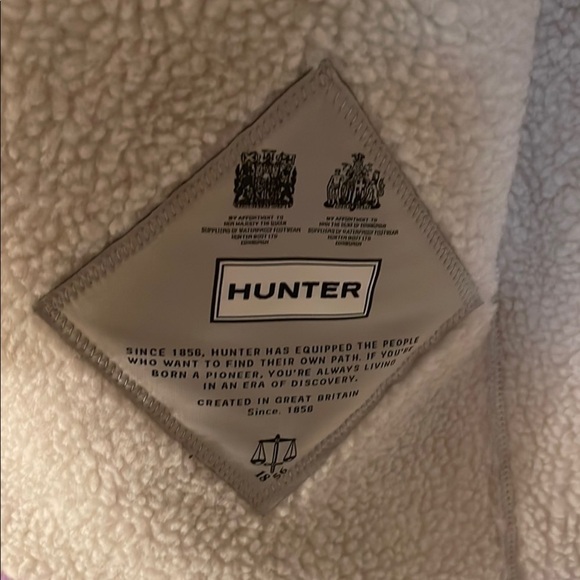 Hunter Original 2PC  Shell Jacket & Faux Sherpa Purple Abstract Jacket and Vest - Picture 7 of 15